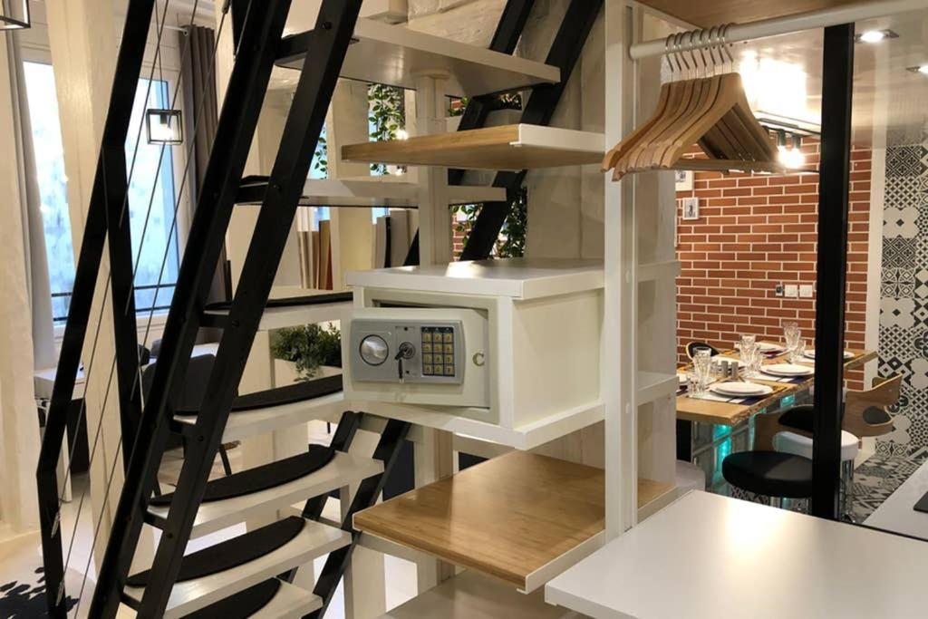 Loft Nazareth Quartier Du Marais Apartment Paris Bagian luar foto
